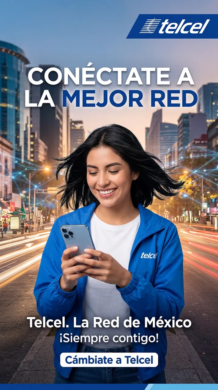 Telcel · Connection, made visible.